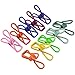100pcs Utility Clips, Lystaii Multipurpose Clothesline Clips Bag Clips Steel Wire Clips Clothes Pegs Pins for Drying Home Laundry Office Cord Clothespins Fastener Socks Scarfs Assorted Colors
