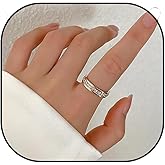 LKingel Gold Titanium Steel Zirconia Ring for Women 14K Gold Plated Zirconia Eternity Ring Promise Engagement Wedding Ring Band Prom rings for Women Size 6-10