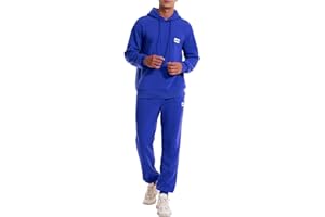 Fixha Men's Tracksuits Sweatsuit for Men Track Sweat Suits 2 Piece Hoodies and Jogger Sports Jogging Suits Set Outfits