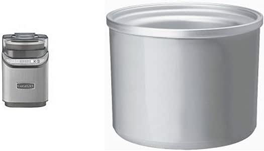 Cuisinart ICE70 Electronic Ice Cream Maker, Brushed Chrome