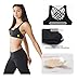 QUEENIEKE Womens Yoga Sport Bra Light Support Strappy Free to Be Bra Size XL Color Top Black Across