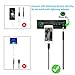 Aux Cord Compatible with iPhone, 3.5mm Male Stereo Audio Cable, Aux Cable Compatible with iPhone XR/XS Max/X/8/8 Plus/7 Plus, Car Stereo, Speakers, Headphones, Black