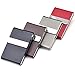 Ayliss Bussiness Card Holder Top Quality Stainless Steel Leather Magnetic Shut