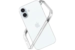 KUGEW for iPhone 17 Bumper Case Clear, Slim Fit No Back Design Soft TPU Bumper Frame Excellent Heat Dissipation Compatible with MagSafe 4 Corners Raised Shockproof (Clear)