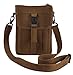 Rothco Heavyweight Canvas Travel Portfolio Bag – Crossbody Shoulder Bag – Heavy-Duty Cotton Canvas - Brown