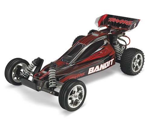 Traxxas RTR 1/10 Bandit Extreme Sports with Water Proof XL-5 RTR and 7 Cell Battery with Charger