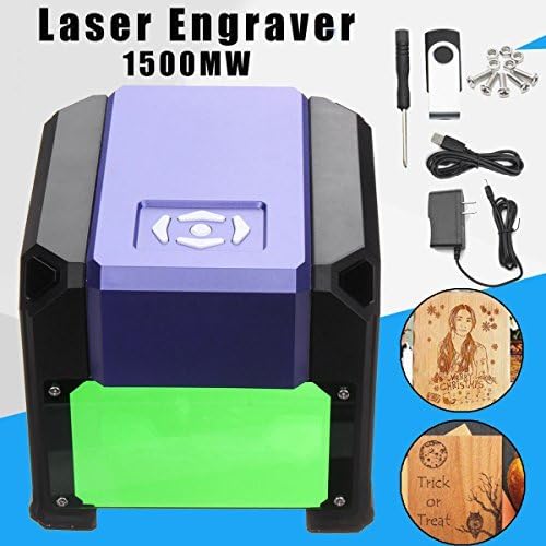Adoner 1500mW USB Laser Engraver Printer Cutter Carver DIY Logo Mark Engraving Machine