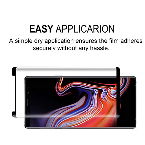 image for [2-Pack] Galaxy Note 9 Screen Protector,Cafetec [9H Hardness][Anti-Fin