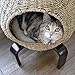 Sauder 421100 Cat Nap Pod, Wicker Spherethumb 3