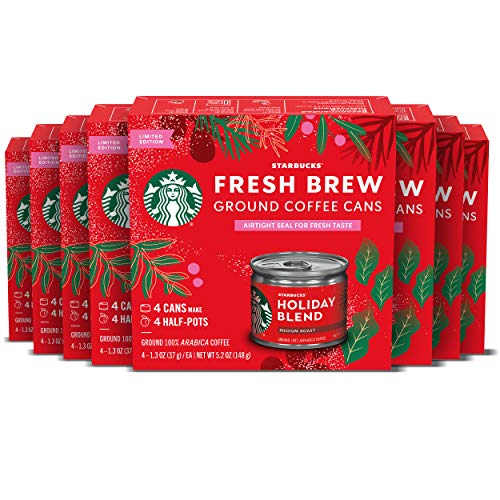 Starbucks Medium Roast Fresh Brew Ground Coffee Cans — Starbucks