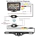 DohonesBest Wireless Transmitter and Receiver for Backup Camera System 9V-24V Lastest 2.4G Wireless Color Video for Car/SUV/Van Upgraded RCA Video Rear View Camera Working Range of 30Ft-45Ft