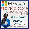 MS Office 2019 Professional PLUS Retail Sale-licentie | Met USB- en dvd-station | Met factuur | 32/64 Bit | Volledige…