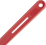 Vogue Red Heat Resistant Spoonula Plastic 260C Nonstick Safe 255 mm view 3