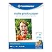 Printworks Matte Photo Paper for Inkjet Printers, Printable on Both Sides, 8 mil, 30 Sheets, 8.5” x 11” (00548), White