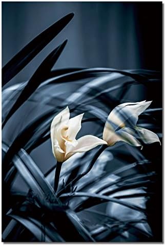 WunderBoard Aluminum Metal Prints Wall Art Decor Flowers Art Painting Pictures Framed (16 x 24 inches)