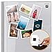 Magnetic Squares - 110 Square Adhesive Magnets with Strong 3M Backing - Each 20x20x2mm - Flexible Sticky Magnets for Crafts & DIY Projects, Hanging & Organizing Lightweight Objects