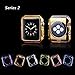 Apple Watch Case Series 2 (2016 Edtion),iDream365(TM) Apple Watch Series 2 42mm Case-6 Color Combination Pack Clear Soft Protective TPU Case for Apple Watch 42mm (2016) Only+Microfiber Cloth