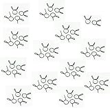 Wingsmoto Fuel Line Hose Tubing Spring Clips Clamps 5mm Motorcycle Scooter ATV Pack of 50