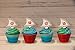 Moana Cupcake Toppers Wrappers Party Supplies - Luau Hawaiian Tropical Birthday Cake Decorations