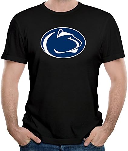 Xxfz Men's Penn State Nittany Lions Football Logo Black X-Large T Shirt