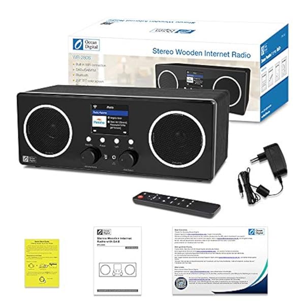 Ocean Digital WR280S WiFi DAB FM Internet Radio - Imagen 7