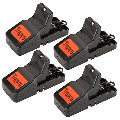 Trapro Snap Mouse Trap for Mice and Other Small Rodents - 4 Packs Trapro Snap Mouse Trap for Mice and Other Small Rodents - 4 Packs