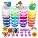 ESAND (Updated Large Cup Clay) Air Dry Clay, 24 Colors Modeling Clay Set Best Gift for Kids, Ultra Light Magic Soft Clay with Modeling Tools and Project, No-Sticky and Non-Toxic