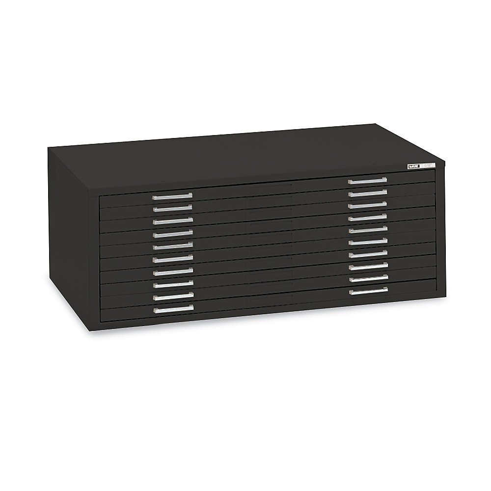 Mayline CFiles 10 Drawer Metal Flat Files for 30