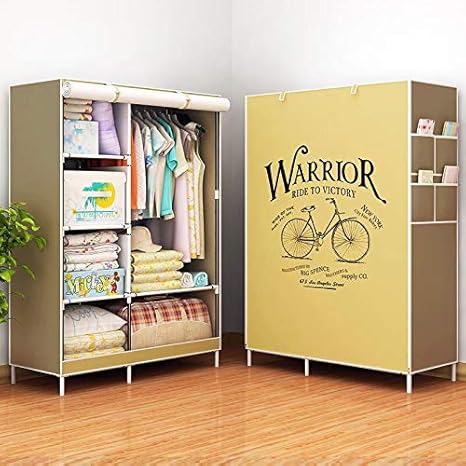 Buy Hobnot Kids Foldable Wardrobe Rack Cabinet For Cloth Storage