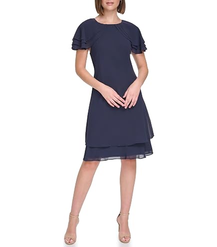 jessica howard grey dress Womens Plus Metallic Knee Length Sheath Gray 22W at Amazon Women's Clothing store Ethiopian designer dress