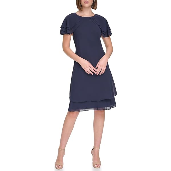 Jessica Howard Women's Fit and Flare, Navy, 10 at Amazon Women's Clothing  store