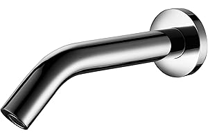 HALO SANITARY Wall-Mounted touchless Faucet for Bathroom Hidden Automatic Sensor grifo automático del for Bathroom Hotel Robinet CEC Watersense DOE