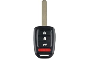 Kilessgo Fits for Honda Accord Sport LX Civic 2012 2013 2014 2015 Key Fob MLBHLIK6-1T 313.8MHz 47 4 Buttons