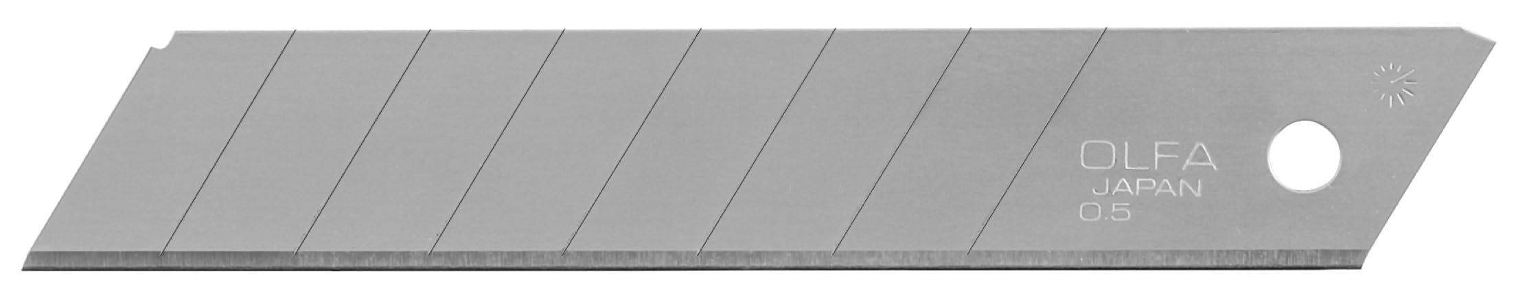 Olfa LB10B Silver Hd Blades - 18mm, Pack of 10