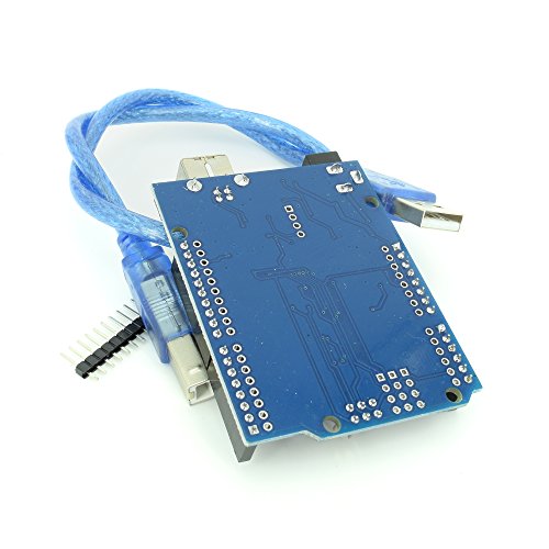 Optimus Electric 5pcs UNO R3 Micro Controller Board Compatible with Arduino with ATmega328P and CH340 Development Board for Arduino IDE with USB Cable by