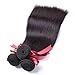BEAUDIVA Human Hair Bundles With Closure Straight Brazilian Virgin Hair Bundles 10A Grade 100% Unprocessed Black 12-16 inches Sew-In Hair Extensions