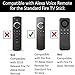 Mission Case for Alexa Voice Remote for Fire TV Stick (not Compatible with New 4K Alexa Voice Remote) (Bahama Blue)
