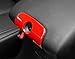 Bentolin 20Pcs Red Full Set Interior Decoration Trim Kit Compatible for Wrangler 2011-2017 4 Door Air Outlet & Door Inner Handle & Handbrake Trim & Cup Holder & Gear Shift Knobs Cover Trim