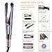Kiiliss Hair Straightener Curling Iron 2 in 1 Tourmaline Ceramic Twisted Flat Iron for All Hair Types with LCD Digital Display & Auto Shut-Offthumb 3