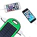 Dizaul Solar Charger, 5000mAh Portable Solar Power Bank Waterproof/Shockproof/Dustproof Dual USB Battery Bank Compatible with All Smartphones,iPhone,Samsung,Android Phones,Windows Phones,GoPro,GPS