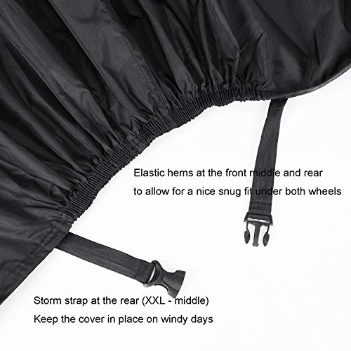 image for ONTWIE Heavy Duty Bike Cover Outdoor Waterproof Bicycle Storage/Anti-U