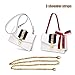 Beatfull Mini Handbags for Women, Fashion Shoulder Bag Cross Body Bag with a Bow Tie (White)