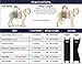 GINGERLEAD Dog Rear Support Sling Harness, M/LG Unisex with Cutout Fits Male & Female Dogs. Padded Hip Lifting Aid Helps Old Pets Walk, K9s Recover from TPLO Surgery. Integrated Leash. Made in U.S.A.