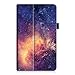 Fintie Folio Case for Amazon Fire 7 Tablet (Previous Generation - 7th, 2017 Release) - Slim Fit PU Leather Standing Protective Cover Auto Wake/Sleep, Compatible with Fire 7 (5th Gen, 2015), Galaxy