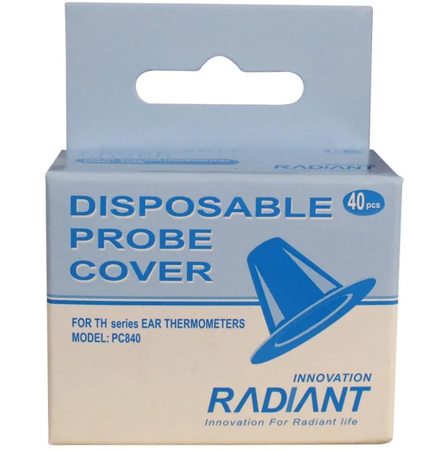 Radiant Probe Covers for Tympanic Thermometer (Pack of 40) (W2735)