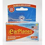Original Children's EarPlanes by Cirrus Healthcare Ear Plugs Airplane Travel Ear Protection 3 Pair BONUS VALUE PACK