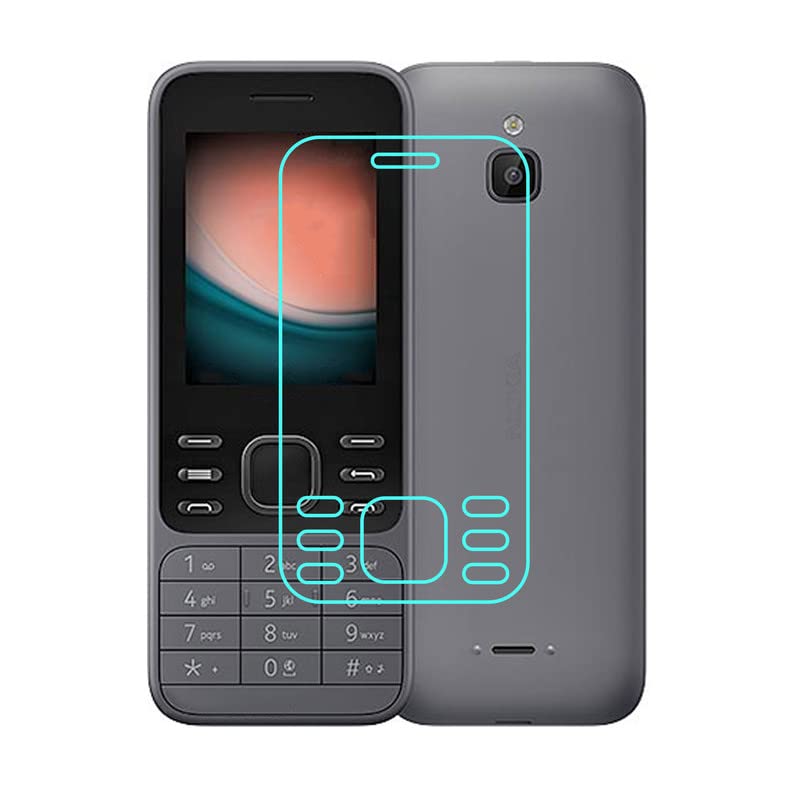 KJYF For Nokia 6300 4G Screen Protector Tempered Galss, [1 Pack] High Clear [9H Hardness] [Bubble Free] Screen Tempered Glass Protective Film for Nokia 6300 4G 2.4 Inch.