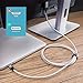 USB C to DisplayPort Cable, Kimwood 6ft 4K@60Hz Braided (Thunderbolt 3 Compatible) Type C to DisplayPort Cable for MacBook Pro 2018, iPad Pro 2018, iMac 2017, Surface Book 2, Galaxy S8/S9and More