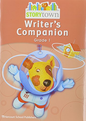 Storytown: Writer's Companion Student Edition Grade 1: HARCOURT SCHOOL ...