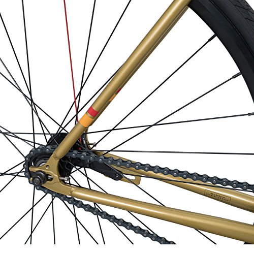 Pure Cycles 1-Speed Urban Coaster Bicycle, 58cm/Large, Sulcata Gold - Thumbnail 4